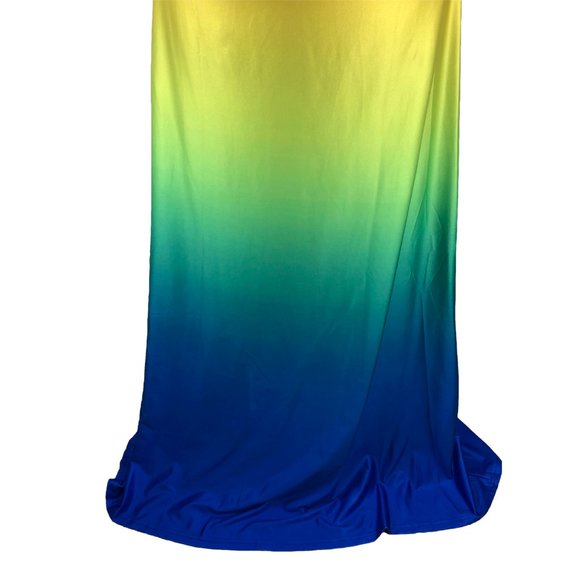 Ombre maxi dress - stretchy, cool, and fun! - Picture 6 of 6